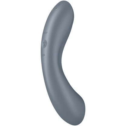 SATISFYER - CURVE TRINITY 1 AIR PULSE VIBRATION ROSA / GRAU - Sexotim