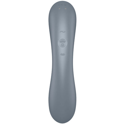 SATISFYER - CURVE TRINITY 1 AIR PULSE VIBRATION ROSA / GRAU - Sexotim