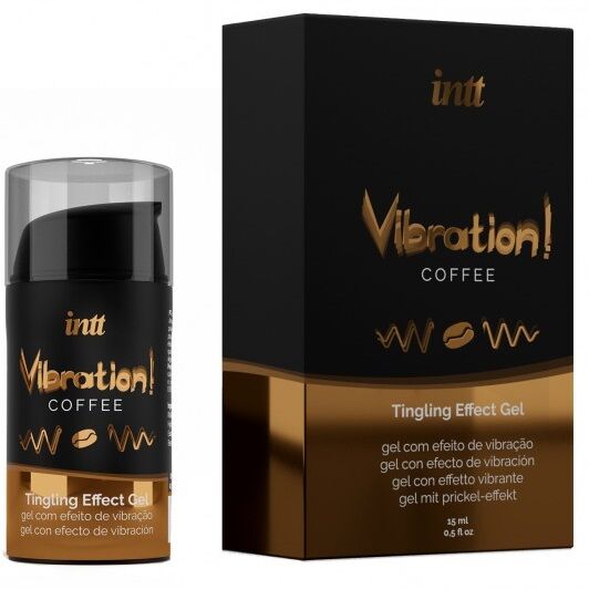 INTT MASSAGE & ORAL SEX - MASSAGEGEL MIT KAFFEEGESCHMACK UND HEISSEM EFFEKT - Sexotim