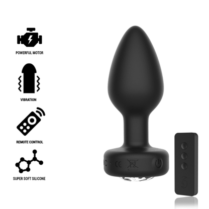 IBIZA - ANAL-PLUG MIT FERNBEDIENUNG, GRÖSSE M - Sexotim
