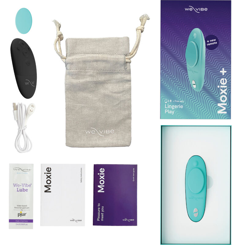 WE-VIBE - MOXIE + AQUA KLITORALER VIBRATOR - Sexotim