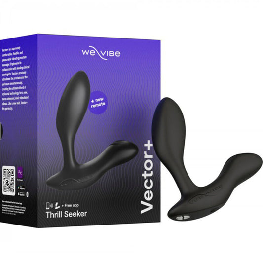 WE-VIBE - VECTOR+ SCHWARZES PROSTATAMASSAGER - Sexotim