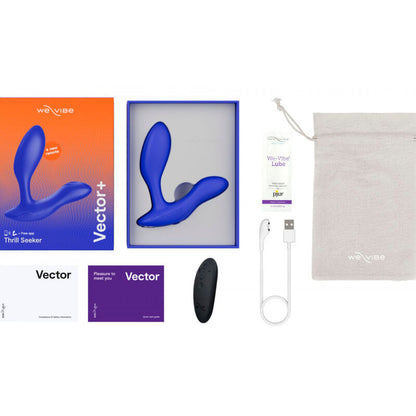 WE-VIBE - VECTOR+ BLAUES PROSTATAMASSAGER - Sexotim