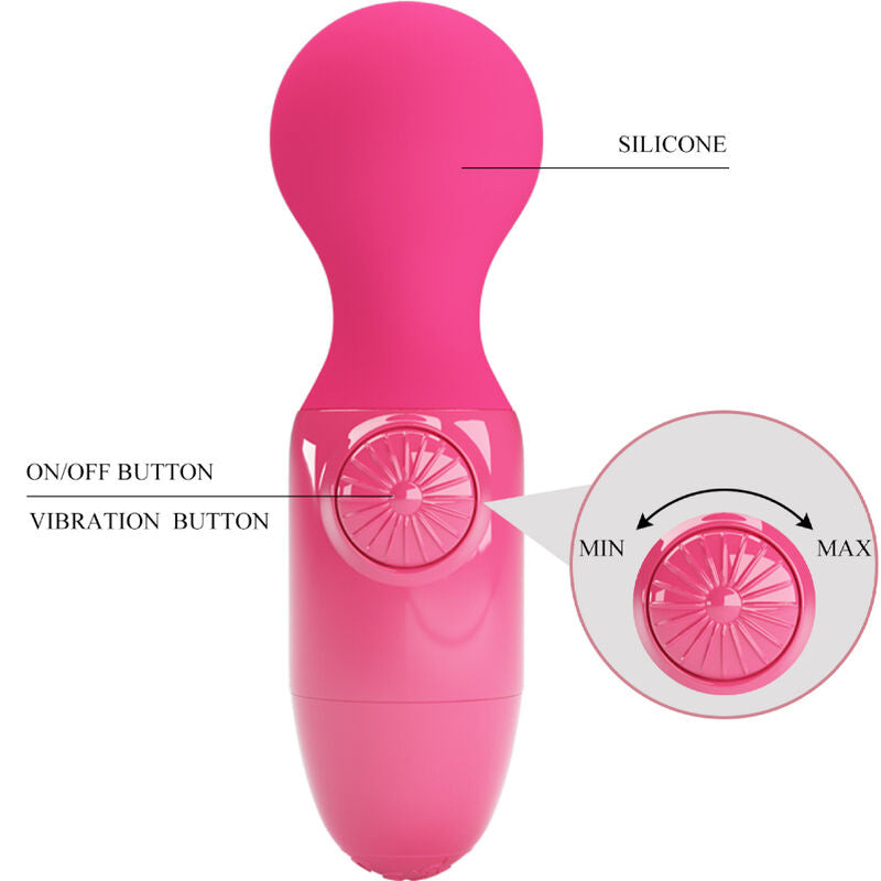 PRETTY LOVE - MAGENTA MINI PERSÖNLICHES MASSAGER - Sexotim