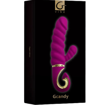 G-VIBE - SPASSSPIELZEUG KANINCHENVIBRATOR GCANDY SÜßE HIMBEERE - Sexotim