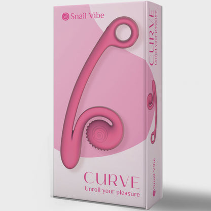 SNAIL VIBE - CURVE VIBRATOR ROSA - Sexotim