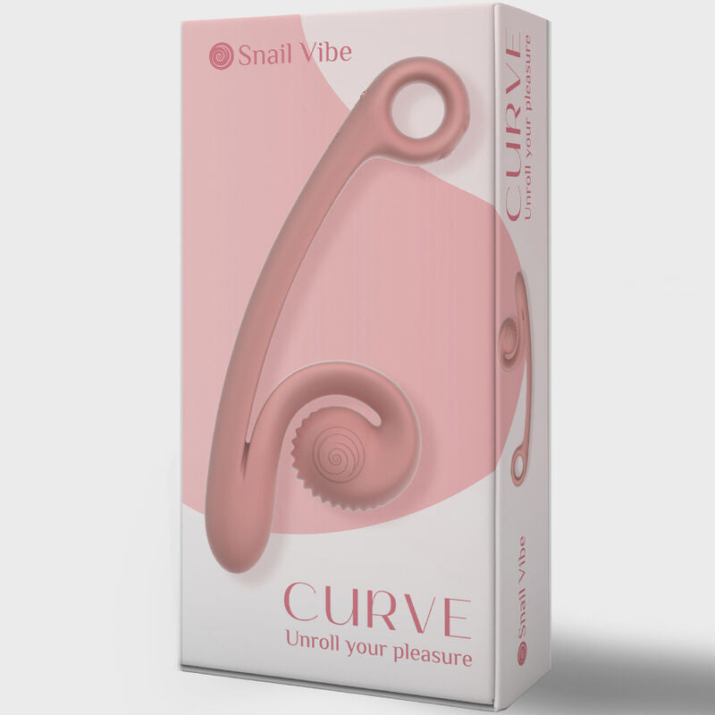 SNAIL VIBE - CURVE VIBRATOR ROSA - Sexotim