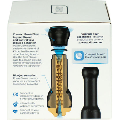 KIIROO - INTERAKTIVES SAUGGERT POWERBLOW - Sexotim
