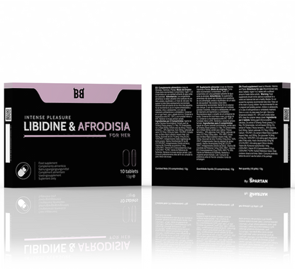 BLACK BULL - LIBIDINE & AFRODISIA INTENSIVES VERGNÜGEN FÜR SIE 10 TABLETTEN - Sexotim