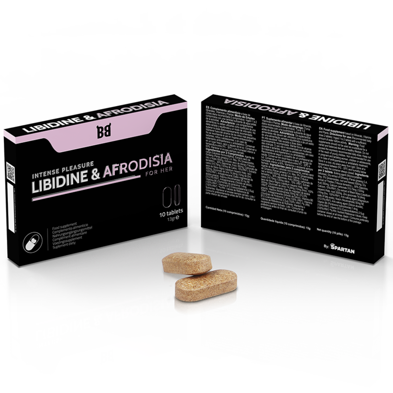 BLACK BULL - LIBIDINE & AFRODISIA INTENSIVES VERGNÜGEN FÜR SIE 10 TABLETTEN - Sexotim