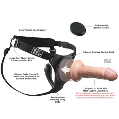PIPEDREAMS - BODY DOCK G-SPOT PRO-GURT - Sexotim