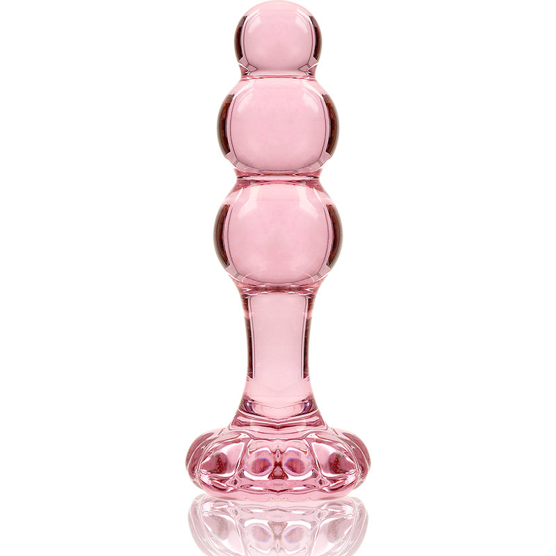 NEBULA SERIES BY IBIZA - MODELL 1 PLUG BOROSILIKATGLAS TRANSPARENT 10.5 CM -O- 3 CM - Sexotim