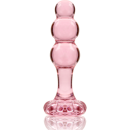 NEBULA SERIES BY IBIZA - MODELL 1 PLUG BOROSILIKATGLAS TRANSPARENT 10.5 CM -O- 3 CM - Sexotim