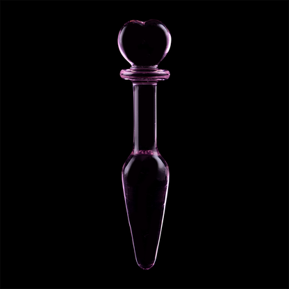 NEBULA SERIES BY IBIZA - MODEL 7 ANALPLUG BOROSILIKATGLAS KLAR 13.5 CM -O- 3 CM - Sexotim