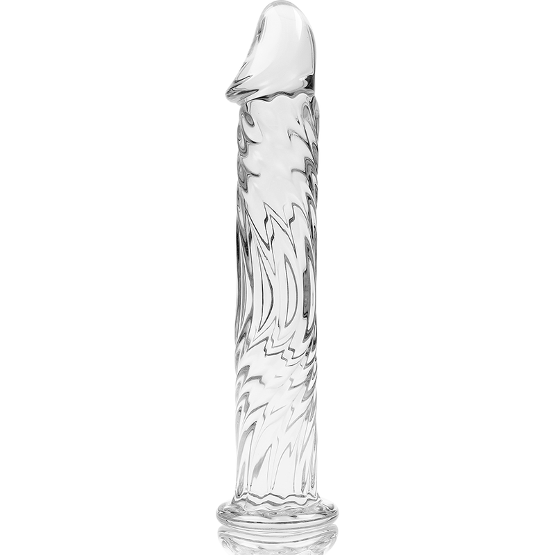 NEBULA SERIES BY IBIZA - MODELL 12 DILDO BOROSILIKATGLAS KLAR 17 CM -O- 3.5 CM - Sexotim