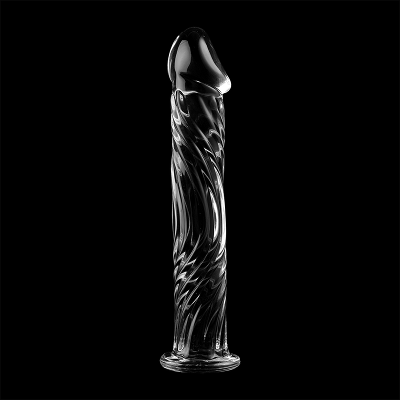 NEBULA SERIES BY IBIZA - MODELL 12 DILDO BOROSILIKATGLAS KLAR 17 CM -O- 3.5 CM - Sexotim
