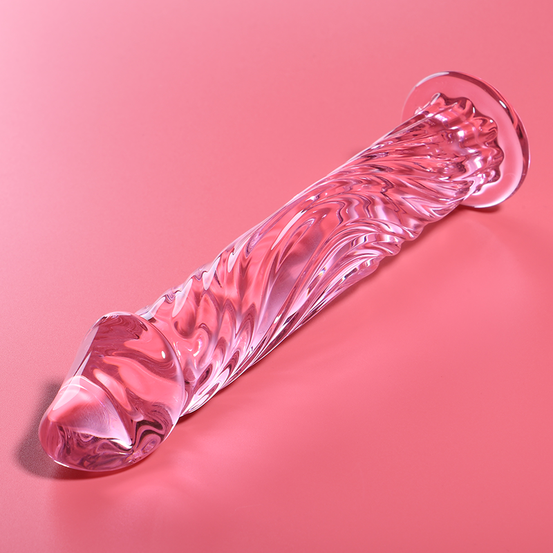 NEBULA SERIES BY IBIZA - MODELL 12 DILDO BOROSILIKATGLAS KLAR 17 CM -O- 3.5 CM - Sexotim