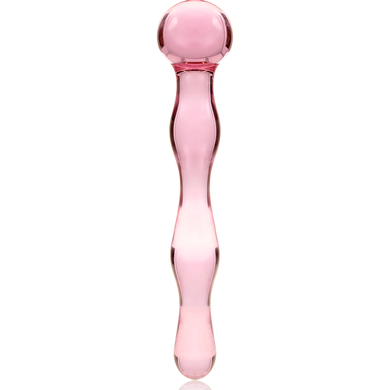 NEBULA SERIES BY IBIZA - MODELL 13 DILDO BOROSILIKATGLAS KLAR 18 CM -O- 3.5 CM - Sexotim
