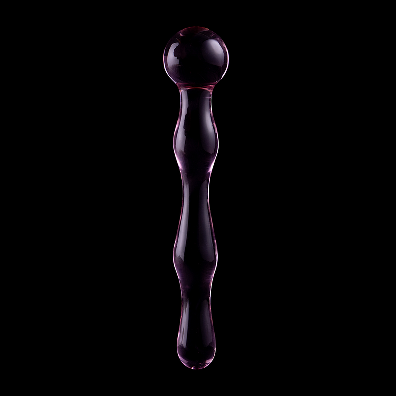 NEBULA SERIES BY IBIZA - MODELL 13 DILDO BOROSILIKATGLAS KLAR 18 CM -O- 3.5 CM - Sexotim