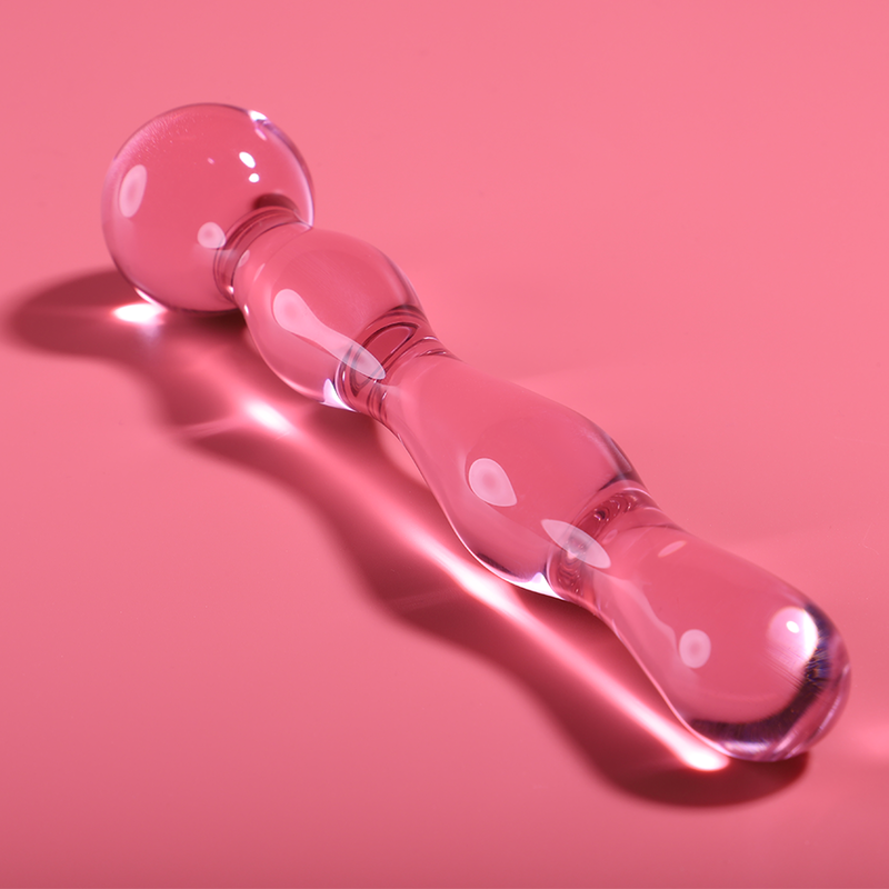 NEBULA SERIES BY IBIZA - MODELL 13 DILDO BOROSILIKATGLAS KLAR 18 CM -O- 3.5 CM - Sexotim