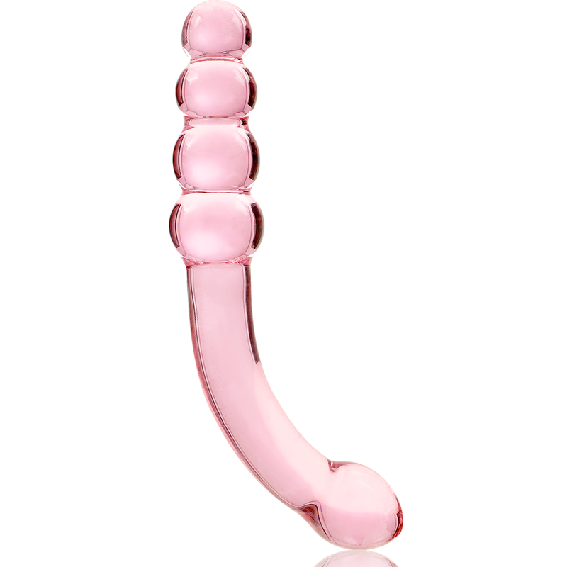 NEBULA SERIES BY IBIZA - MODELL 14 DILDO BOROSILIKATGLAS KLAR 18.5 CM -O- 3 CM - Sexotim