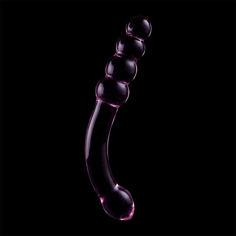 NEBULA SERIES BY IBIZA - MODELL 14 DILDO BOROSILIKATGLAS KLAR 18.5 CM -O- 3 CM - Sexotim