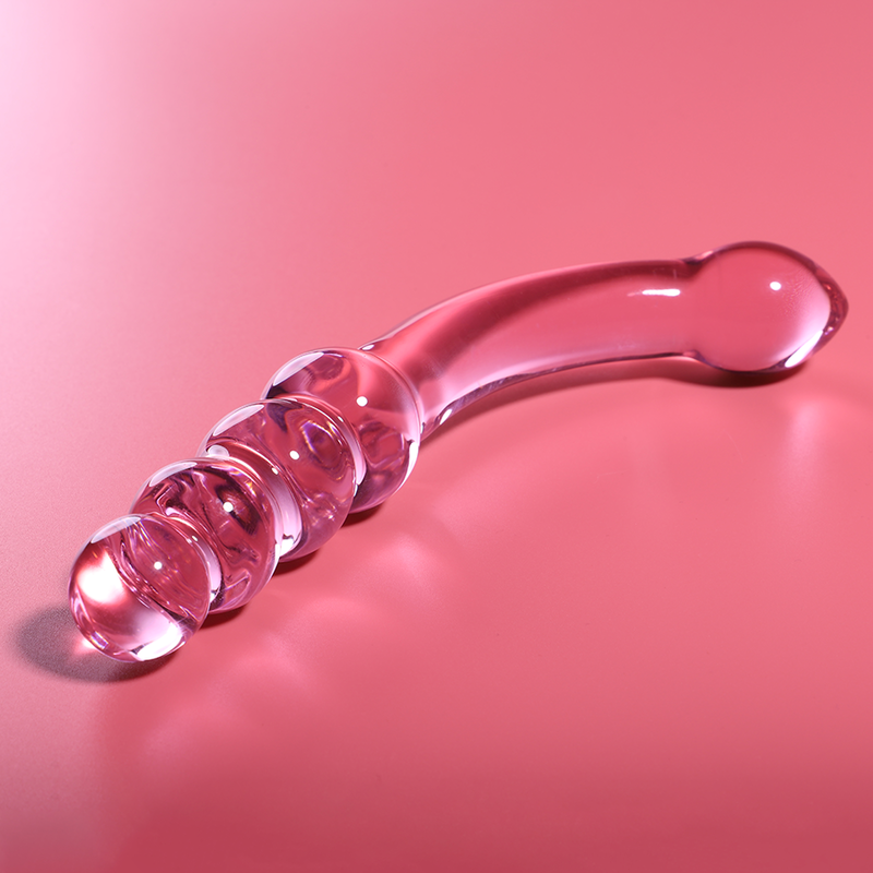 NEBULA SERIES BY IBIZA - MODELL 14 DILDO BOROSILIKATGLAS KLAR 18.5 CM -O- 3 CM - Sexotim