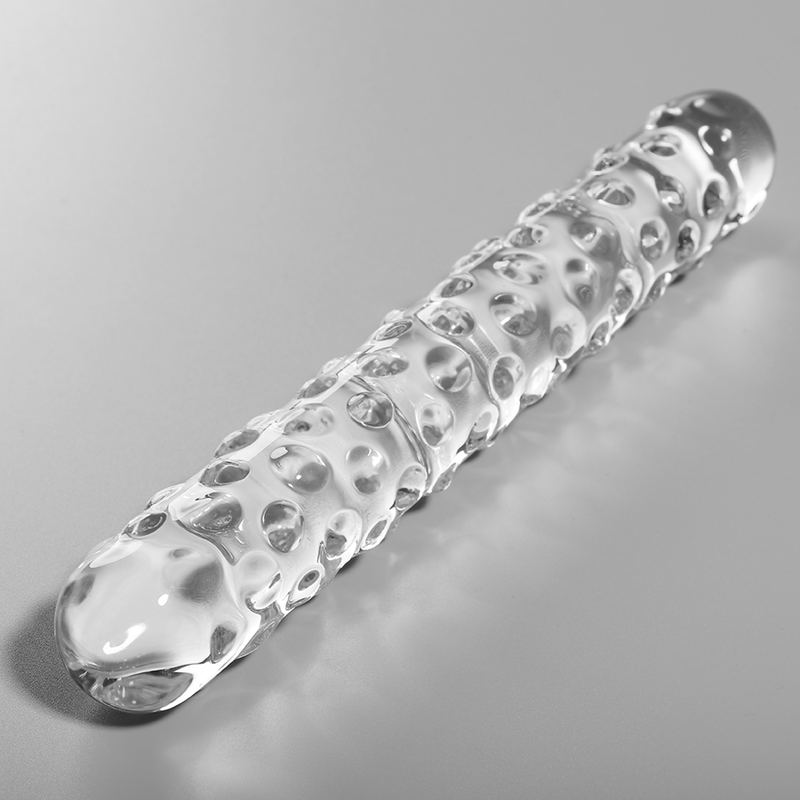 NEBULA SERIES BY IBIZA - MODELL 15 DILDO BOROSILIKATGLAS KLAR 18.5 CM -O- 3 CM - Sexotim