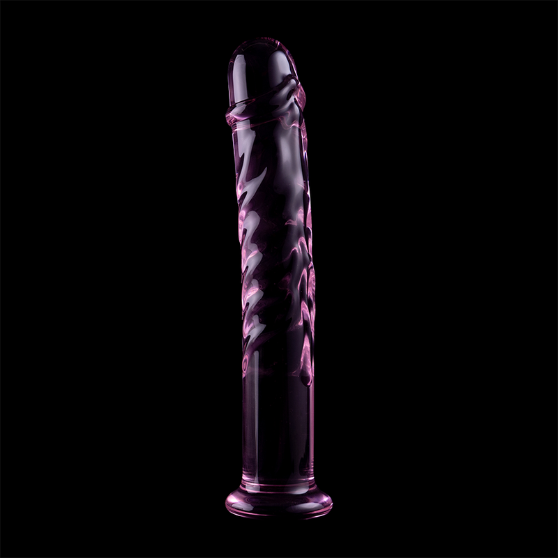 NEBULA SERIES BY IBIZA - MODELL 16 DILDO BOROSILIKATGLAS KLAR 18.5 CM -O- 3 CM - Sexotim