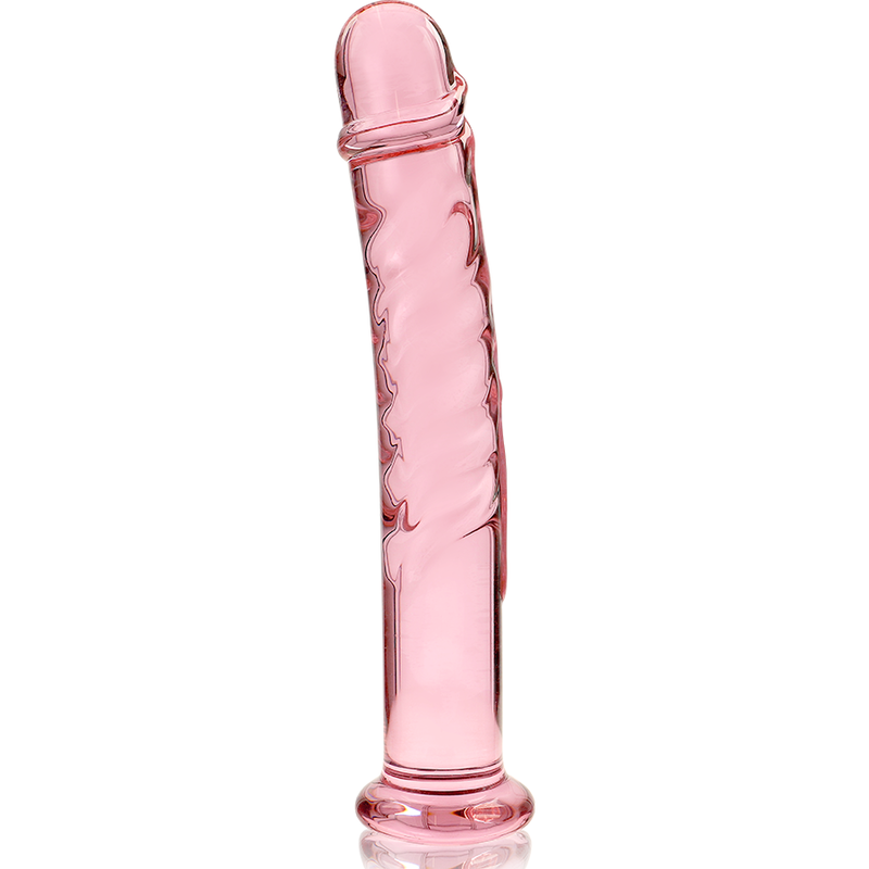 NEBULA SERIES BY IBIZA - MODELL 16 DILDO BOROSILIKATGLAS KLAR 18.5 CM -O- 3 CM - Sexotim