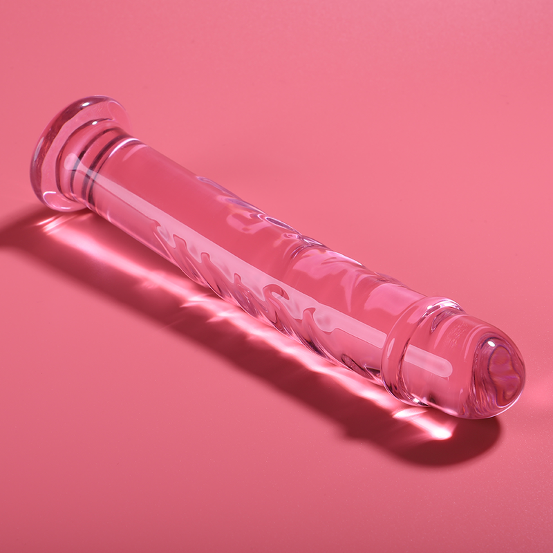 NEBULA SERIES BY IBIZA - MODELL 16 DILDO BOROSILIKATGLAS KLAR 18.5 CM -O- 3 CM - Sexotim
