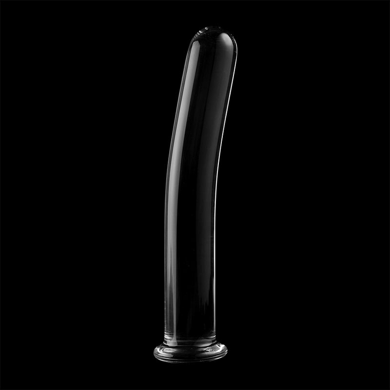 NEBULA SERIES BY IBIZA - MODELL 17 DILDO BOROSILIKATGLAS KLAR 18.5 CM -O- 3 CM - Sexotim