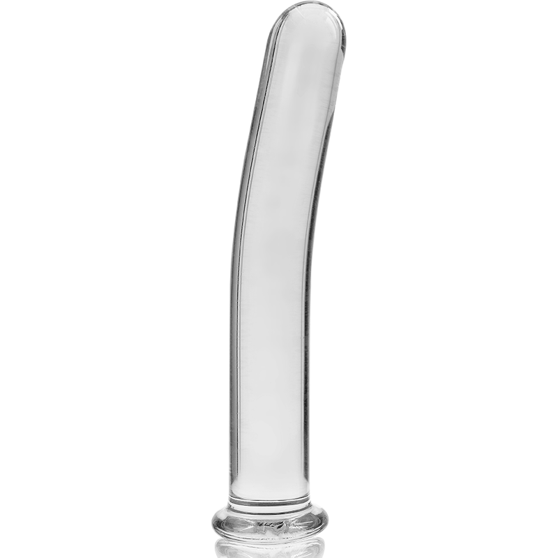 NEBULA SERIES BY IBIZA - MODELL 17 DILDO BOROSILIKATGLAS KLAR 18.5 CM -O- 3 CM - Sexotim