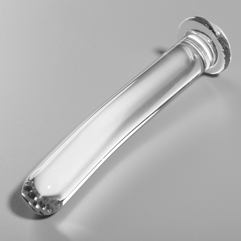 NEBULA SERIES BY IBIZA - MODELL 17 DILDO BOROSILIKATGLAS KLAR 18.5 CM -O- 3 CM - Sexotim