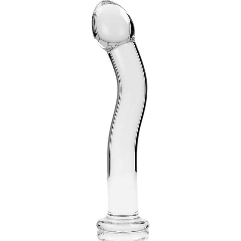 NEBULA SERIES BY IBIZA - MODELL 18 DILDO BOROSILIKATGLAS KLAR 18.5 CM -O- 3.5 CM - Sexotim