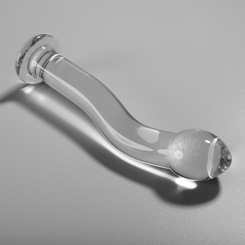 NEBULA SERIES BY IBIZA - MODELL 18 DILDO BOROSILIKATGLAS KLAR 18.5 CM -O- 3.5 CM - Sexotim