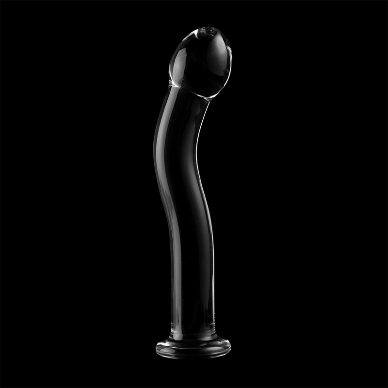 NEBULA SERIES BY IBIZA - MODELL 18 DILDO BOROSILIKATGLAS KLAR 18.5 CM -O- 3.5 CM - Sexotim