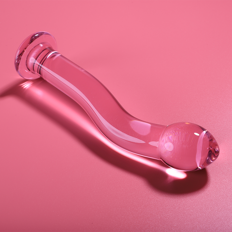NEBULA SERIES BY IBIZA - MODELL 18 DILDO BOROSILIKATGLAS KLAR 18.5 CM -O- 3.5 CM - Sexotim