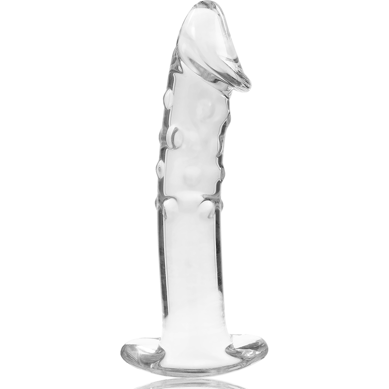 NEBULA SERIES BY IBIZA - MODELL 19 DILDO BOROSILIKATGLAS KLAR 18.5 CM -O- 4 CM - Sexotim