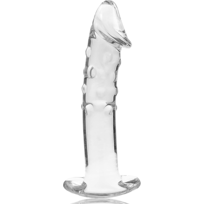NEBULA SERIES BY IBIZA - MODELL 19 DILDO BOROSILIKATGLAS KLAR 18.5 CM -O- 4 CM - Sexotim
