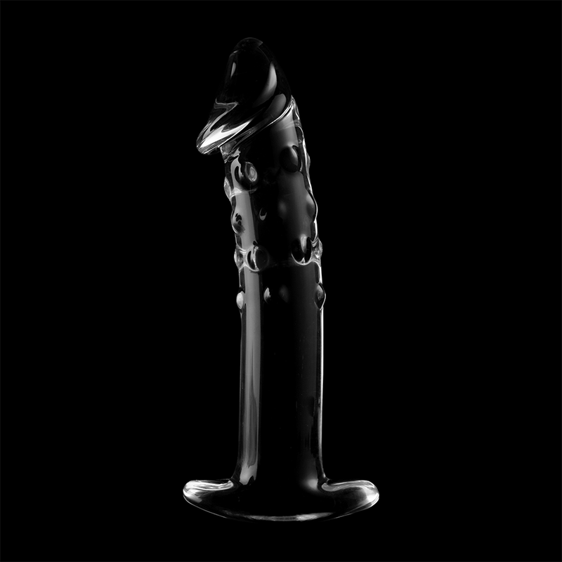 NEBULA SERIES BY IBIZA - MODELL 19 DILDO BOROSILIKATGLAS KLAR 18.5 CM -O- 4 CM - Sexotim