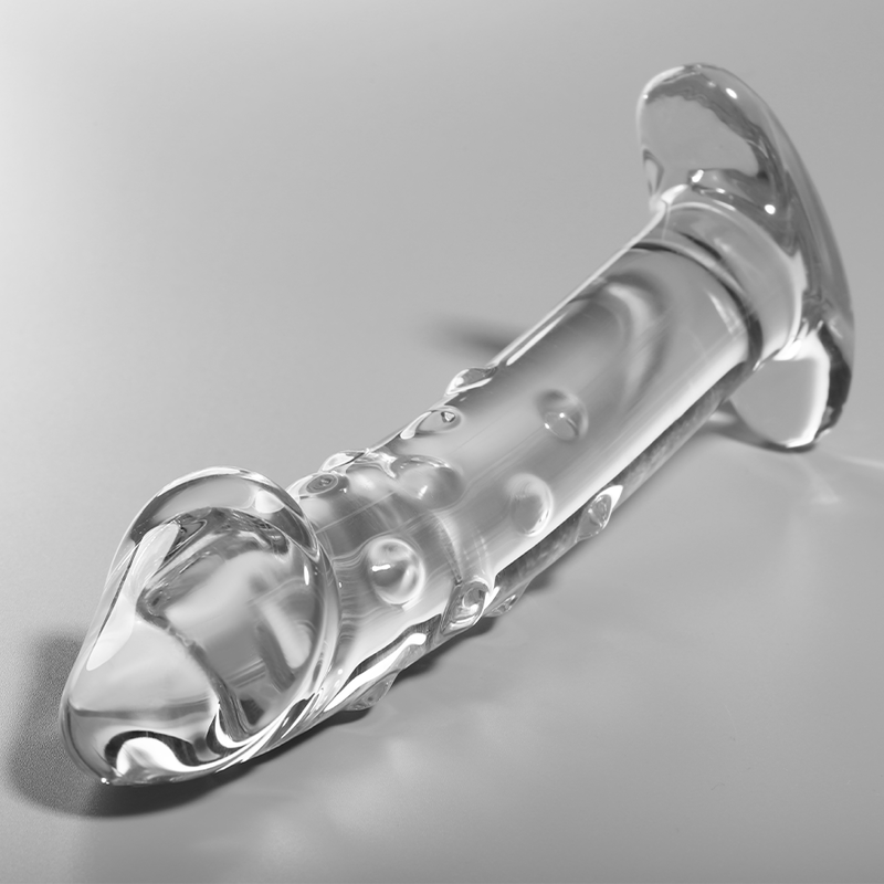 NEBULA SERIES BY IBIZA - MODELL 19 DILDO BOROSILIKATGLAS KLAR 18.5 CM -O- 4 CM - Sexotim