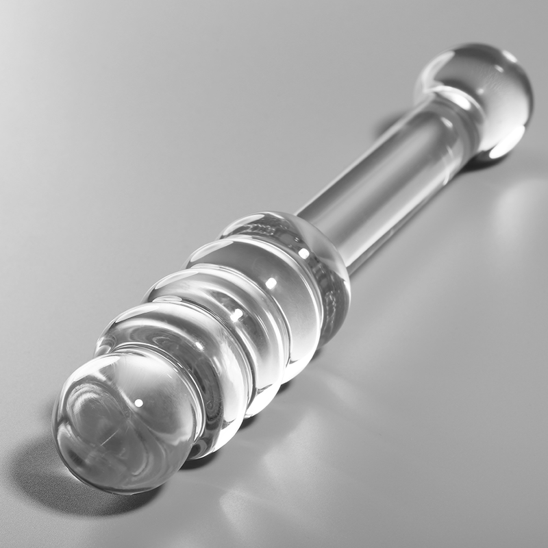 NEBULA SERIES BY IBIZA - MODELL 20 DILDO BOROSILIKATGLAS KLAR 20.5 CM -O- 3 CM - Sexotim