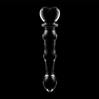 NEBULA SERIES BY IBIZA - MODELL 21 DILDO BOROSILIKATGLAS KLAR 20.5 CM -O- 3.5 CM - Sexotim