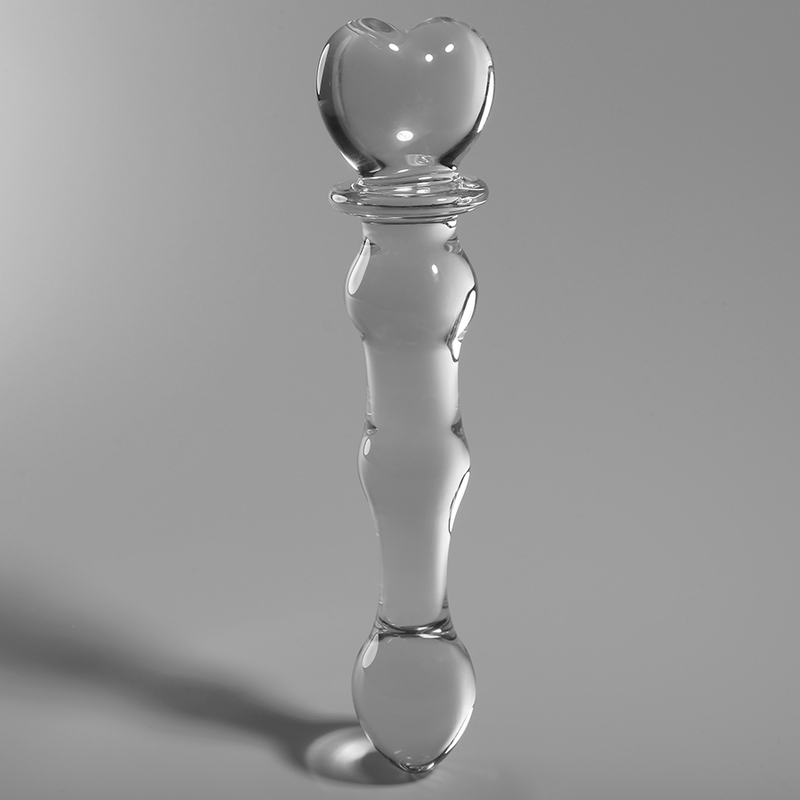 NEBULA SERIES BY IBIZA - MODELL 21 DILDO BOROSILIKATGLAS KLAR 20.5 CM -O- 3.5 CM - Sexotim