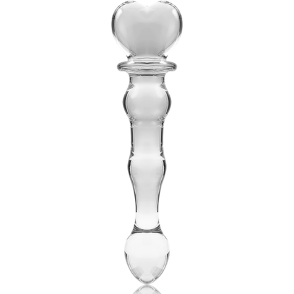 NEBULA SERIES BY IBIZA - MODELL 21 DILDO BOROSILIKATGLAS KLAR 20.5 CM -O- 3.5 CM - Sexotim