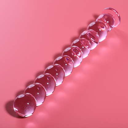 NEBULA SERIES BY IBIZA - MODELL 22 DILDO BOROSILIKATGLAS KLAR 21.5 CM -O- 2.5 CM - Sexotim
