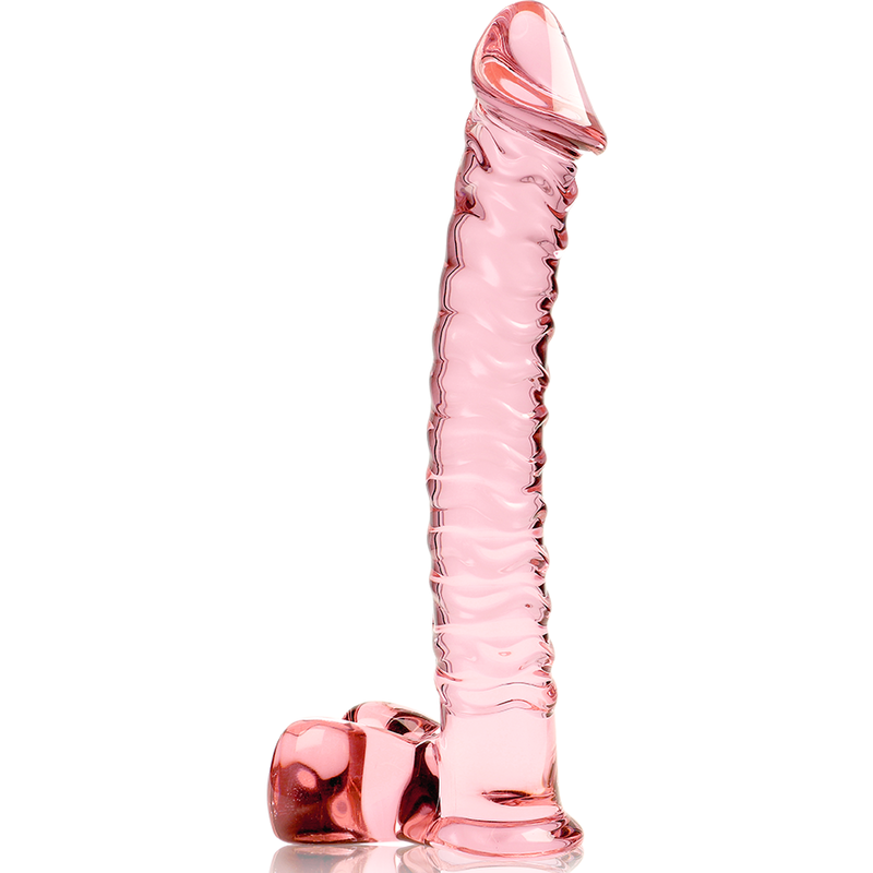 NEBULA SERIES BY IBIZA - MODELL 23 DILDO BOROSILIKATGLAS KLAR 21.5 CM -O- 4 CM - Sexotim