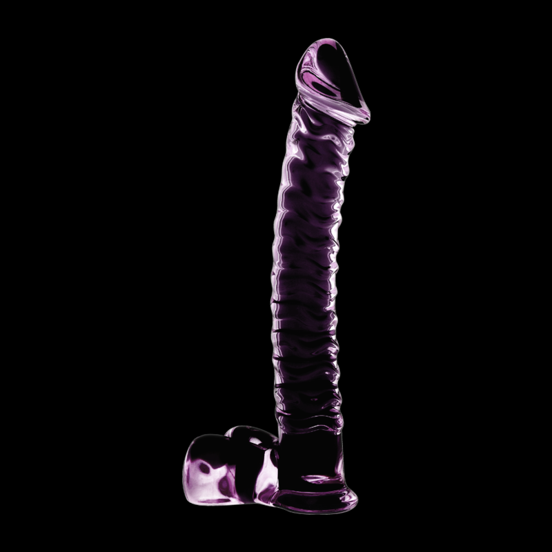 NEBULA SERIES BY IBIZA - MODELL 23 DILDO BOROSILIKATGLAS KLAR 21.5 CM -O- 4 CM - Sexotim