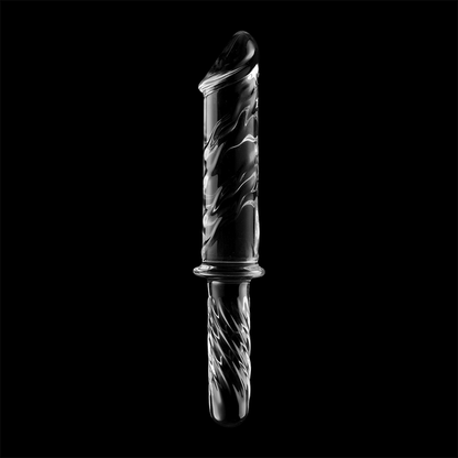 NEBULA SERIES BY IBIZA - MODELL 24 DILDO BOROSILIKATGLAS KLAR 28.5 CM -O- 5 CM - Sexotim